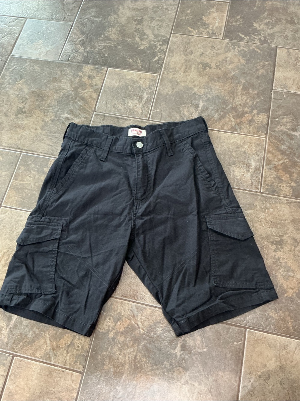 Levi's Black Men's Cargo Shorts